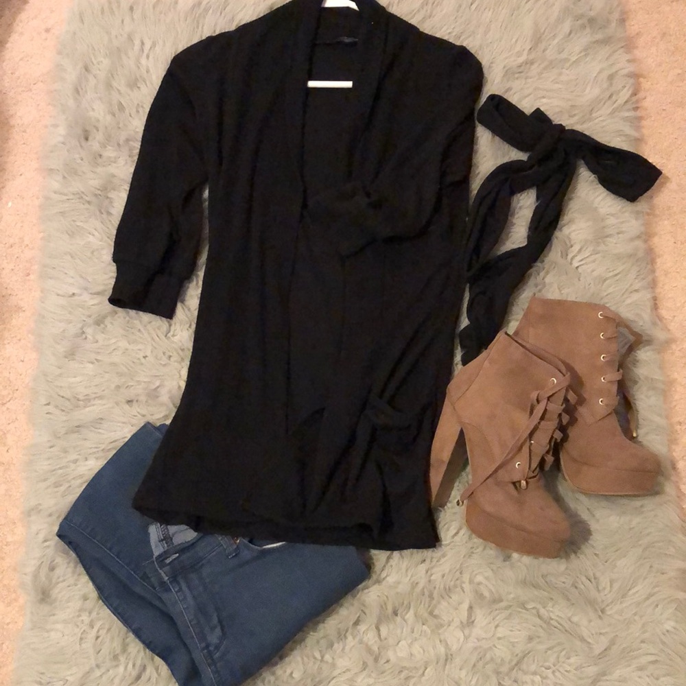 Wetseal Wraparound Cardigan